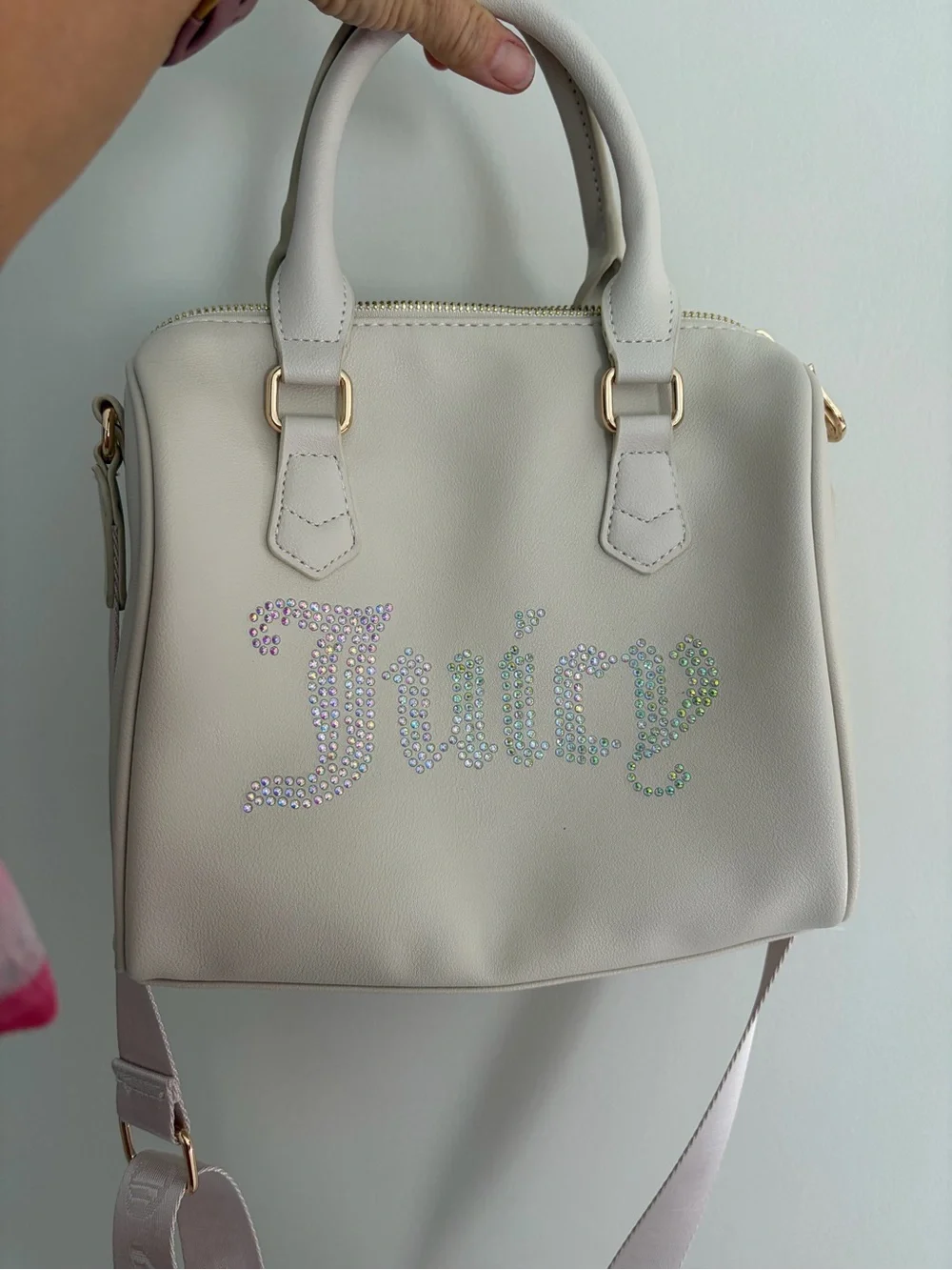 NWOT Juicy Couture barrel satchel